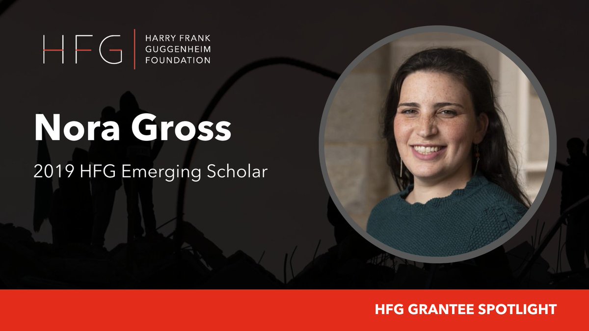 2019 #HFGEmergingScholar @NoraGrossPhD is an Assistant Professor of Education at @BarnardCollege. Her forthcoming book 'Brothers in Grief: The Hidden Toll of Gun Violence on Black Boys and Their Schools' is scheduled for release October 2024. Learn more: ow.ly/xQNU50RcvoW