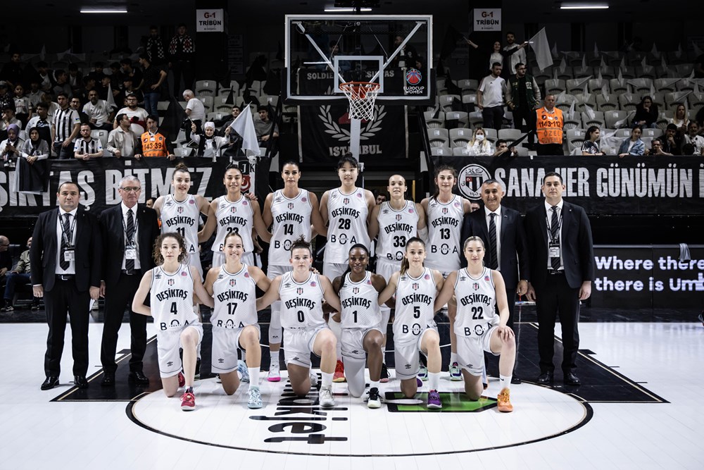 🦅🏀 FIBA EuroCup Women'da finale kadar yükselip bizleri gururlandıran Beşiktaş BOA Kadın basketbol takımımızın teknik ve idari ekibine, oyuncularımıza ve emeği geçen herkese teşekkür ederiz.👏 #BeşiktaşBasketbol #PotanınKartalları #BeşiktaşBOA #EuroCupWomen