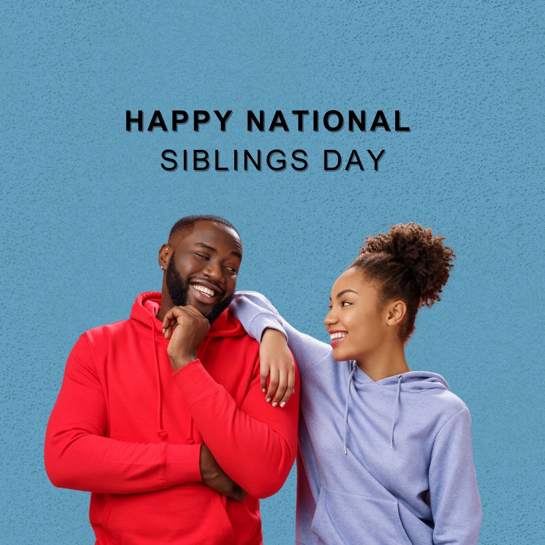 Sometimes our biggest support system can be right there close to you. 
Happy National Sibling day!

#Recovery  #NationalSiblingDay #FamilyLove #SiblingBond #SupportSystem #SiblingsDay #TreeofHope #TreeofHopeAssn #RecoveryCommunity