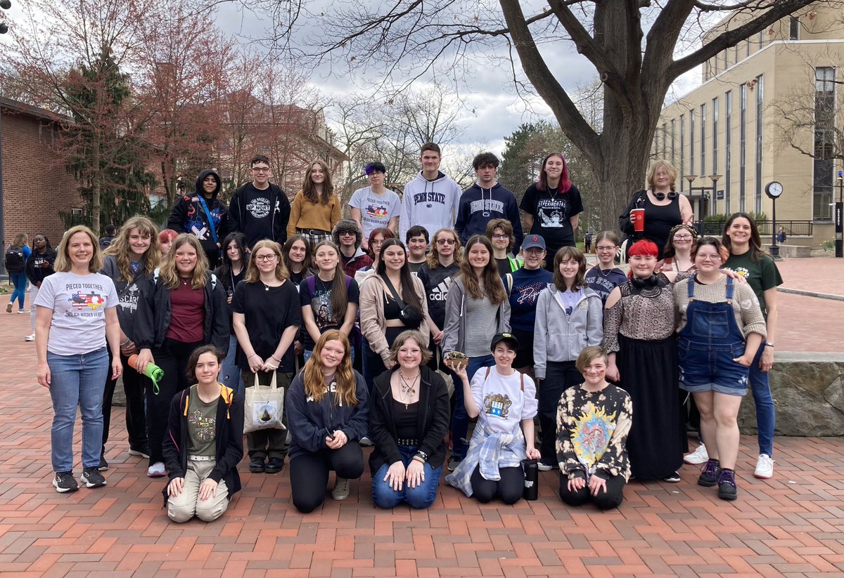 NASD_WorldLang's tweet photo. The German Club won third place for large schools at Penn State University’s German Day. @NAHS1619 @aprilkre @frauschnyderite https://t.co/mmZTxFXhUl