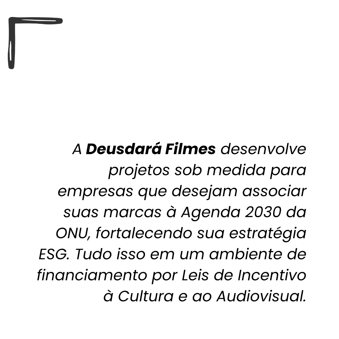 deusdarafilmes's tweet image. Conectados com a potência dos documentários, lançamos o e-book “Branded Doc: sua marca de bem com a vida real” em que explicamos os passos de nossa metodologia e como a abordagem fortalece estratégias #ESG das empresas.

Acesse: conteudo.deusdara.net/ebook-branded-…