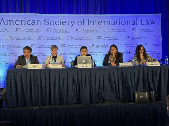 Honored to have joined impressive panelists at @asilorg last week to discuss how women & LGBTQI+ human rights defenders face increased physical + digital attacks & threats by anti-democratic regimes globally. Equality is not guaranteed; we strive for it every step of the way.