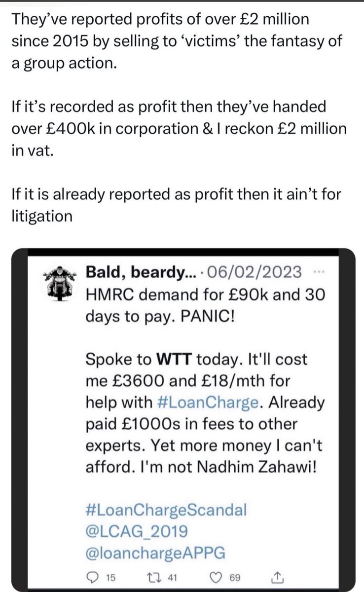 @SarahJa52261180 Just be wary. The #loancharge received Royal Assent 7 years ago but some would have you believe that they have a plan. Those who bought the plan now find their liability has doubled.