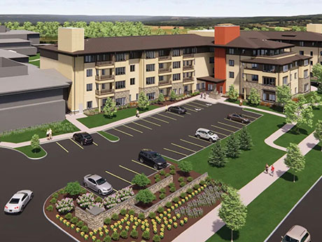 #BreakingGround a new independent retirement community for Trillium Woods in Plymouth, MN! rebusinessonline.com/kraus-anderson… The community will include wellness services, #SeniorHealthcare, #MemoryCare, #SkilledNursing and rehabilitation. @popedesigngroup #SeniorLiving #Housing