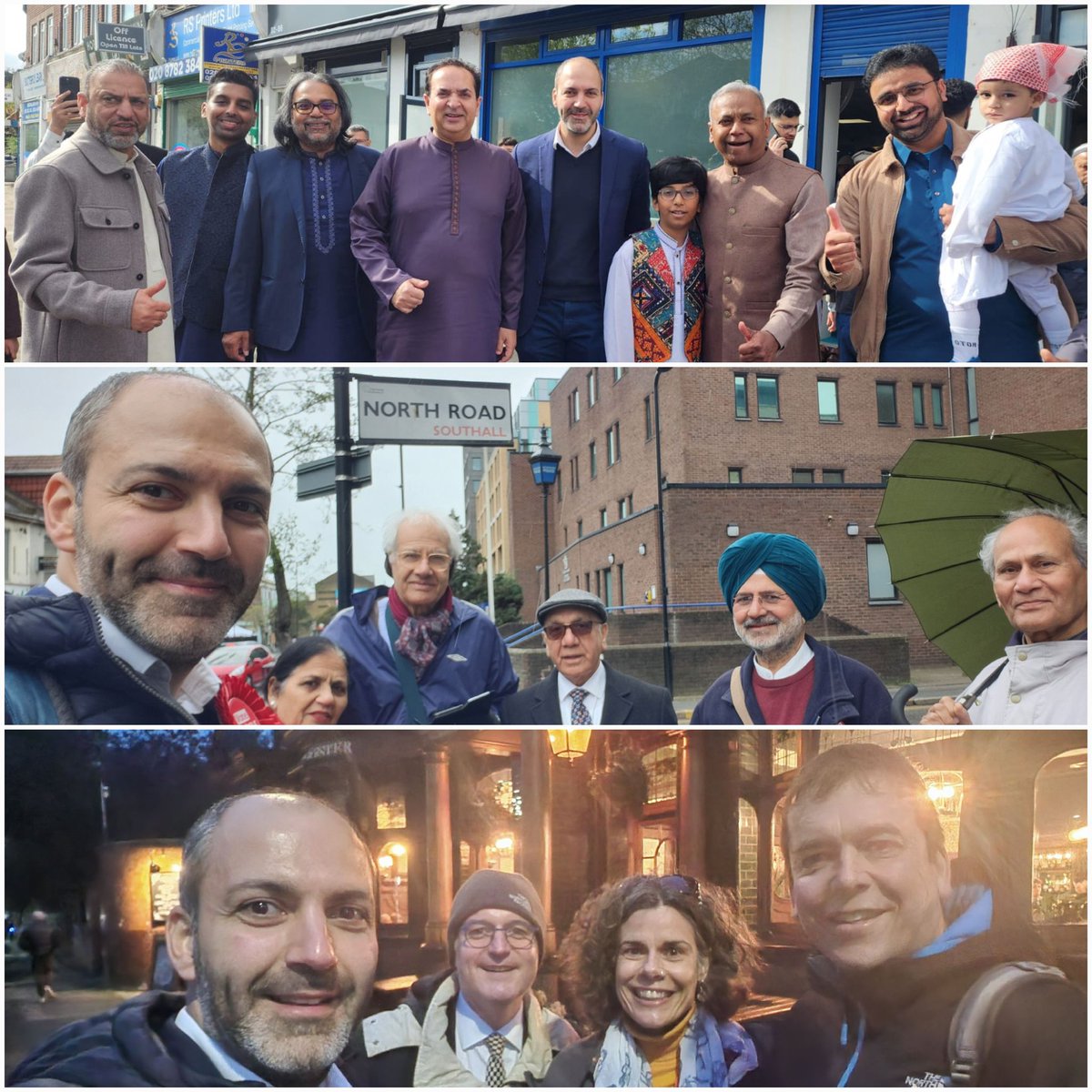 Celebrated Eid Al Fitr this morning in Greenford, followed by #LabourDoorstep sessions in #Southall #Northolt & #Ealing To all celebrating Eid today, I hope you had a peaceful and blessed day 🙏🏽 including our very own Mayor @SadiqKhan