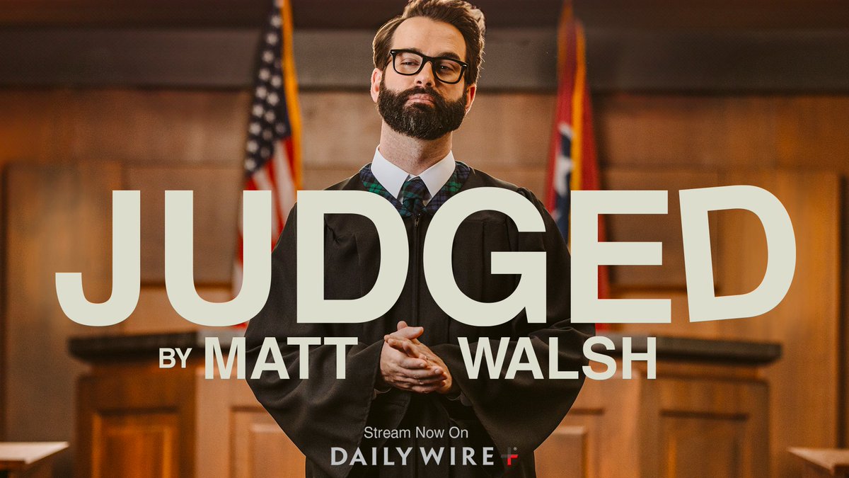 A jury of your peers would hurt way less. Join DailyWire+ and watch episode two of “JUDGED by Matt Walsh” NOW: bit.ly/3vTBwkT