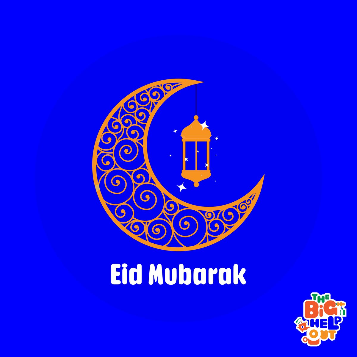 Eid Mubarak to everyone from the #BigHelpOut family! 🌙
