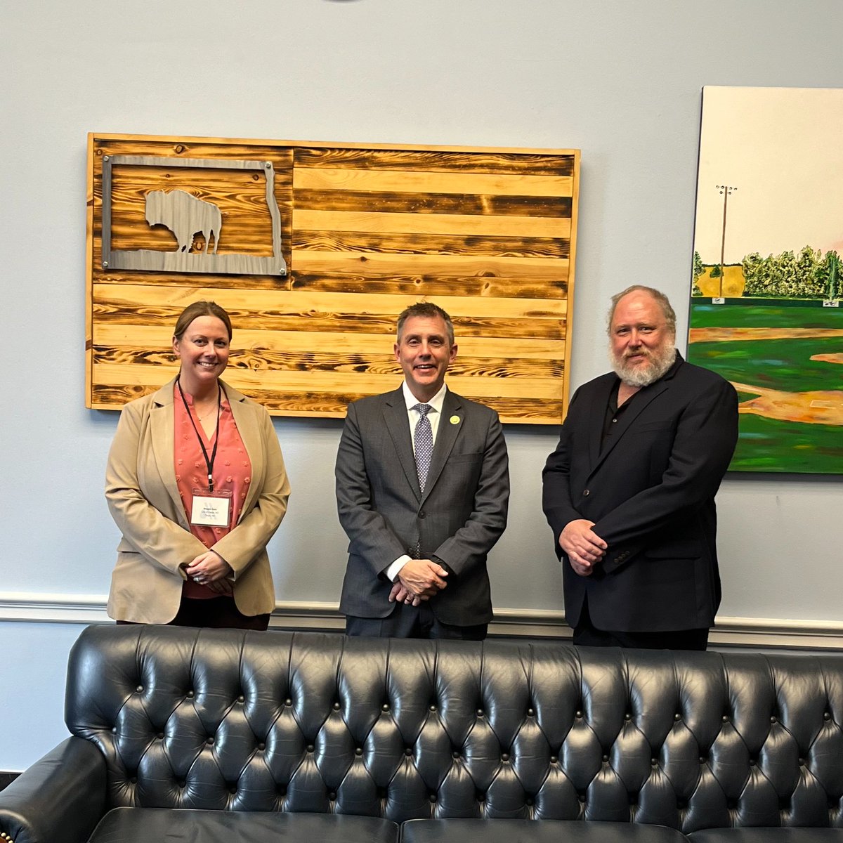 Local water utilities serve a key role in treating wastewater and drinking water. This week, I met with representatives of the American Waterworks Association from North Dakota.