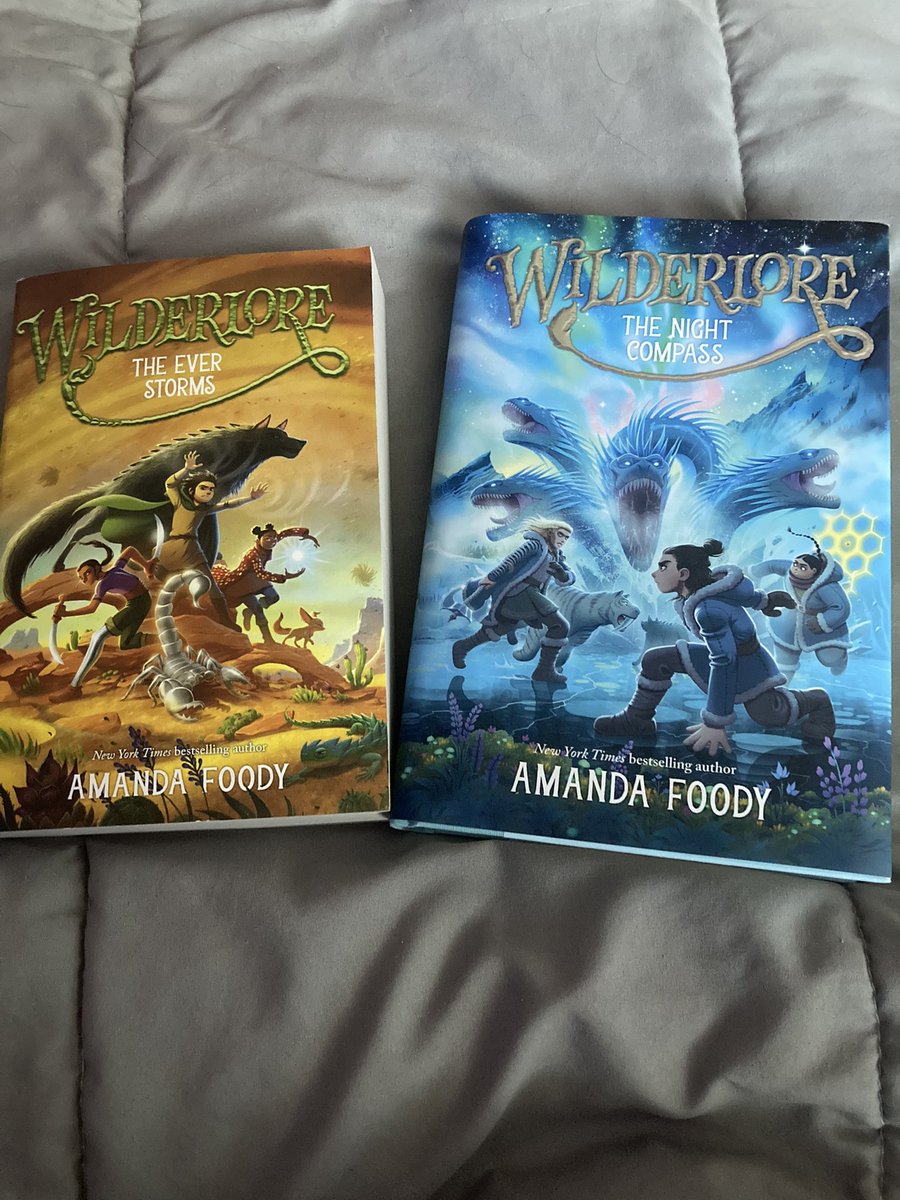 Just finished the second Wilderlore book. Can’t wait to check these out!✨