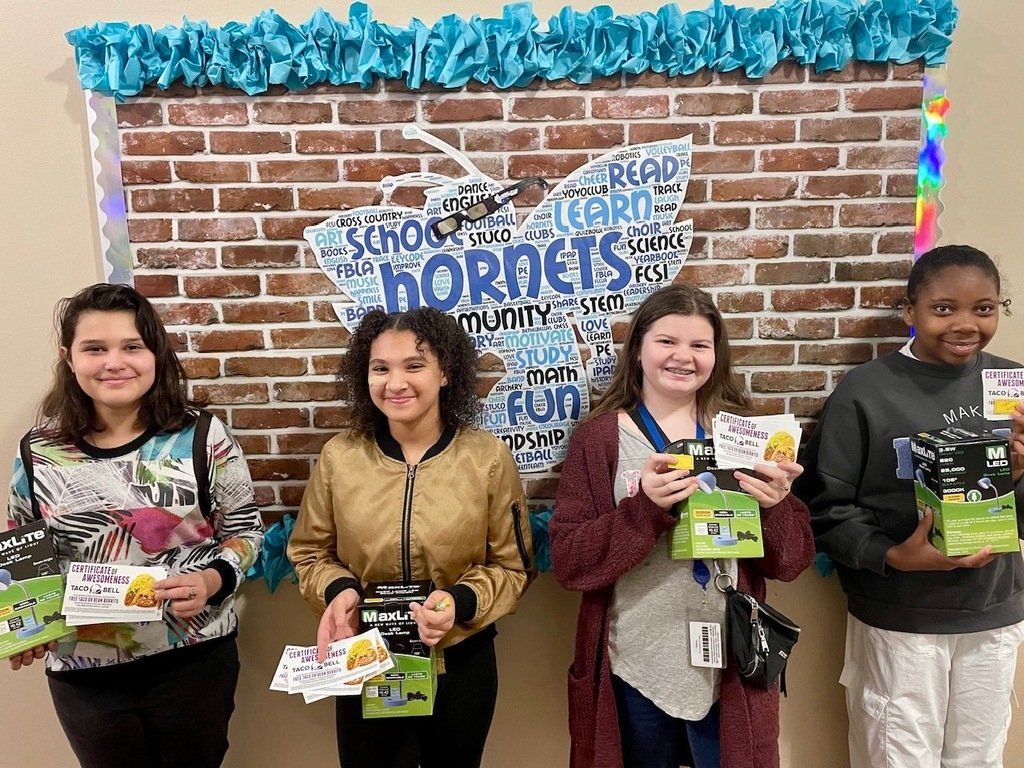 🎉 Congratulations to our Behavior Matrix Winners for this week, Madilyn, Lazaya, Faith, and Ashlyn! They earned a ticket for showing Perseverance, our April CKH Word of the Month, and this morning their lucky ticket was drawn! We are so proud of you!! 💙 #bethebest #bryantproud