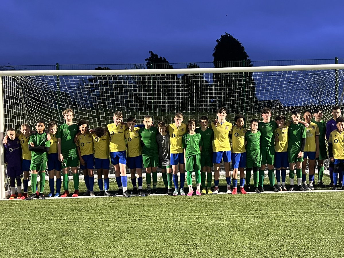 U13’s DRET Football All Stars against @BarryTownUnited for tonight’s fixture. First 10 minutes saw our boys go 1-0 up. Unfortunately the game ran away from them, with the final score not reflecting the team’s performance⭐️