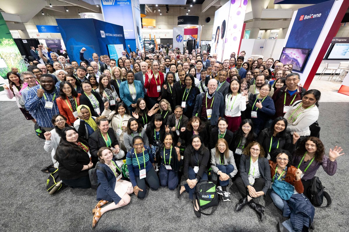 Thank you, @AACR, for another terrific annual meeting. We enjoyed sharing our research, learning from others, and connecting with the community of people working to advance #CancerResearch. We look forward to seeing you again next year! #AACR24 #NCIFuture
