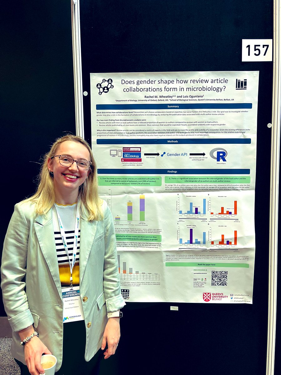 Thank you @MicrobioSoc for opening up an EDI poster session and allowing me to present this work 🙌 & thank you to everyone who stopped by for a chat about it. Lots of great suggestions for future stuff. #microbio24