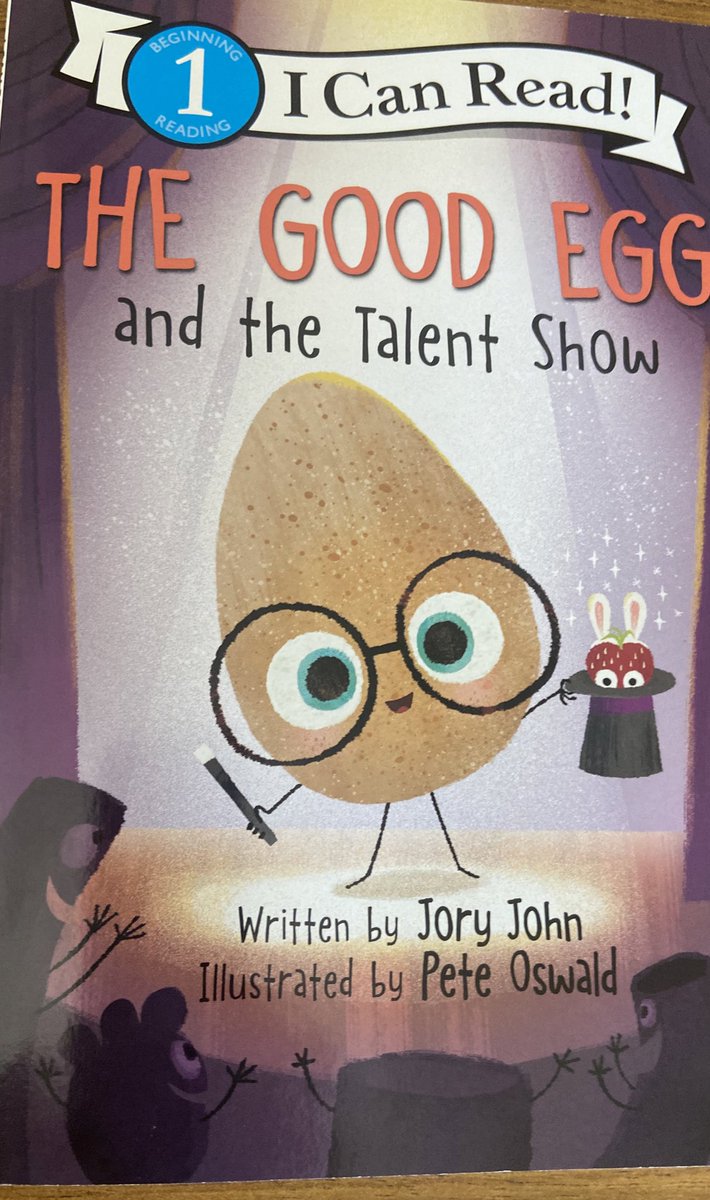 Jillsies's tweet image. Excerpts from my new fav book,  “The Good Egg and The Talent Show.” #whimsicalwednesday  
#easyreader