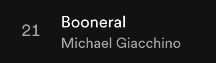 michael giacchino is an absolutely legendary composer whose score for LOST changed the standard for music in tv forever. he's also addicted to naming every track a stupid pun. me: wow, the song playing during Boone's funeral is beautiful. i wonder what it's called giacchino: