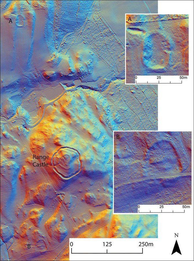 Lidar map of the area around Burnswark hillfort reveals two previously undiscovered Iron Age enclosures, part of 134 settlements discovered in total! These discoveries should help shed light on Roman influence on Northern Britain. #HillfortsWednesday 🆓 buff.ly/3Txe4ll