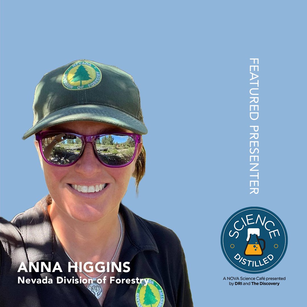 DRIScience's tweet photo. Explore the critical topic of #ClimateResiliency at #ScienceDistilled: The Story of Resilience on April 11. Gain valuable insights into research on cooling the #climate & managing forests into the future. @NevadaMuseum tickets: https://t.co/I7xPhNciJt #DiscoverDRI #RenoEvents https://t.co/NJffu5znGa