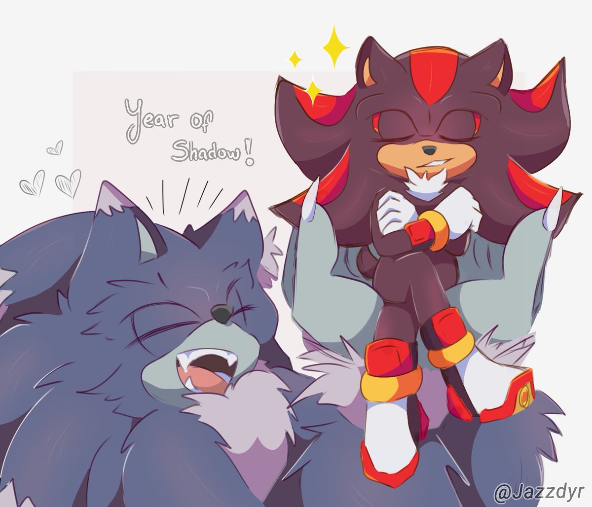 Let's go all out baby! 🦔💖

#FearlessYearOfShadow #ShadowTheHedgehog #SonicTheHedgehog #Werehog