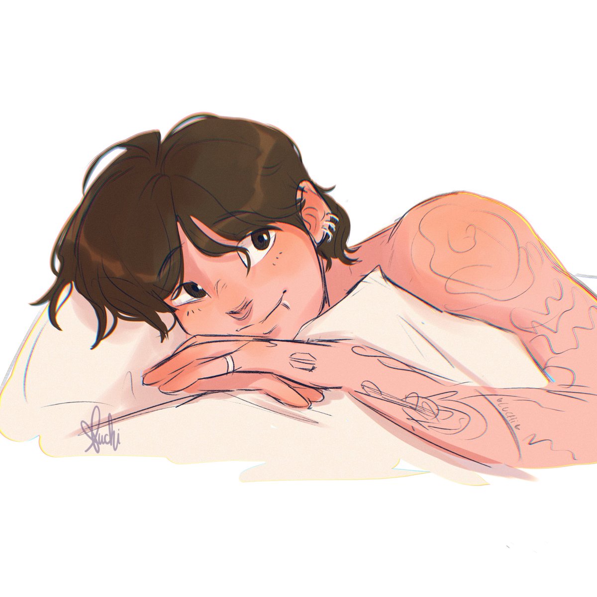 missing him so much 🥺
#bts #jungkook #fanart #sketch