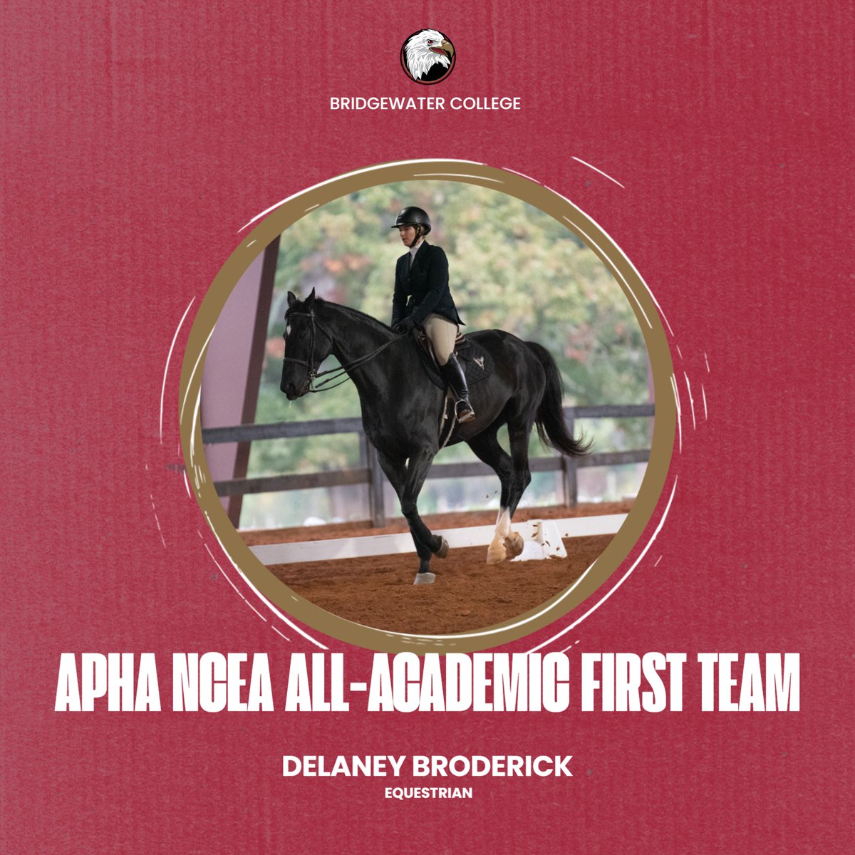 No horsing around when it comes to academics🐎 @BH20NCEA's Kelsey Quinn and Delaney Broderick Receive APHA NCEA All-Academic honors #BleedCrimson #GoForGold 🔗 tinyurl.com/2czd2hmk