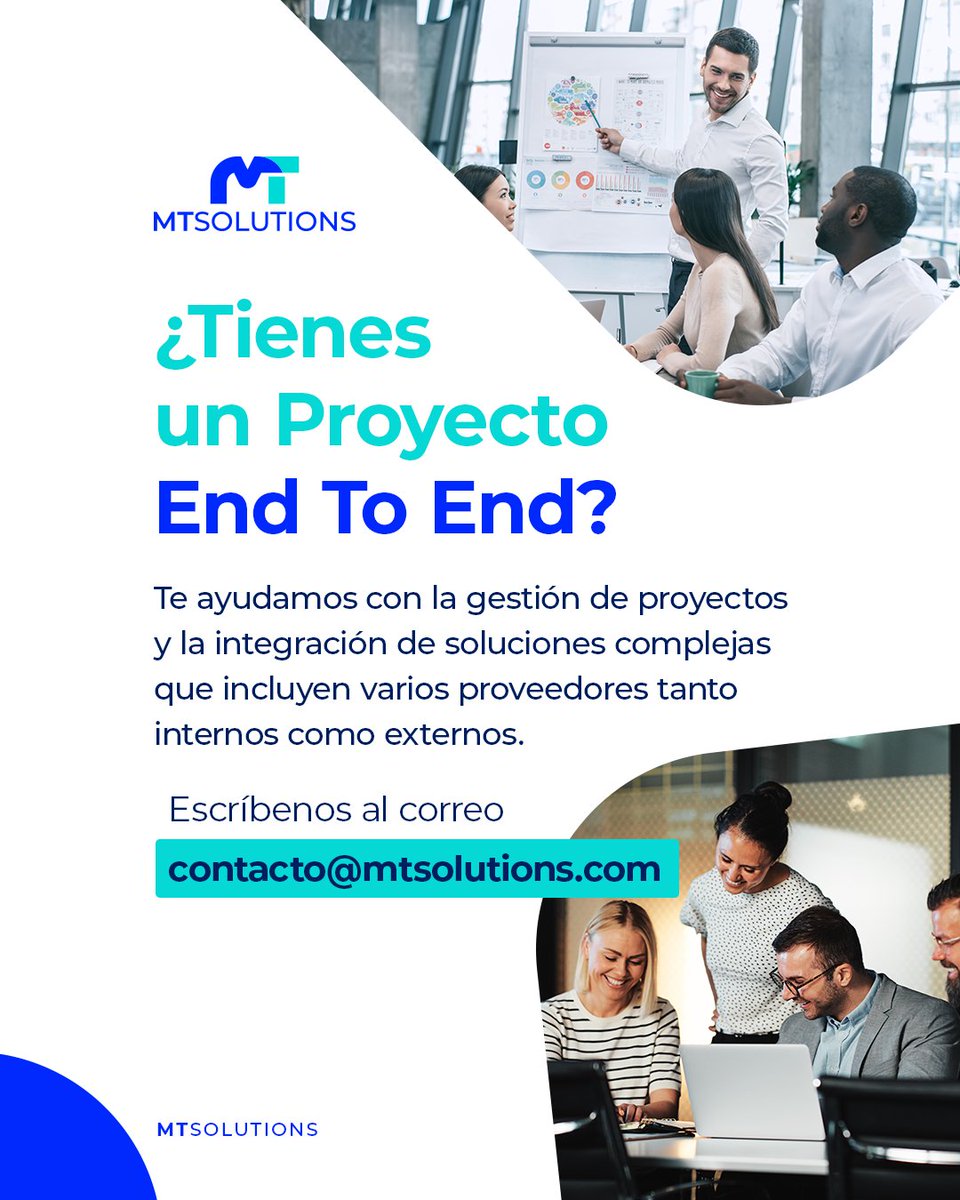 mtsolutionsglob's tweet image. ¿Te sientes abrumado por la complejidad de tus proyectos?

En MT Solutions estamos aquí para ayudarte. 💡

#MTSolutions #InnovaciónEmpresarial #TransformaciónDigital #Tecnología #SolucionesEmpresariales #Ciberseguridad #ProcesamientoDeDatos #AltaDisponibilidad
