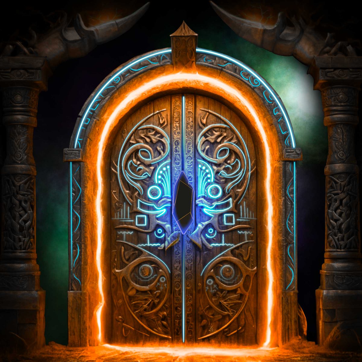 You are not ready for what's behind the RuneDoor! ᛤ Free mint for all RuneStone holders! Max cap. 10k 🗓 Mint date: Apr 12 @ 10am CT #PreRuneToken #RuneDoors #Runestones