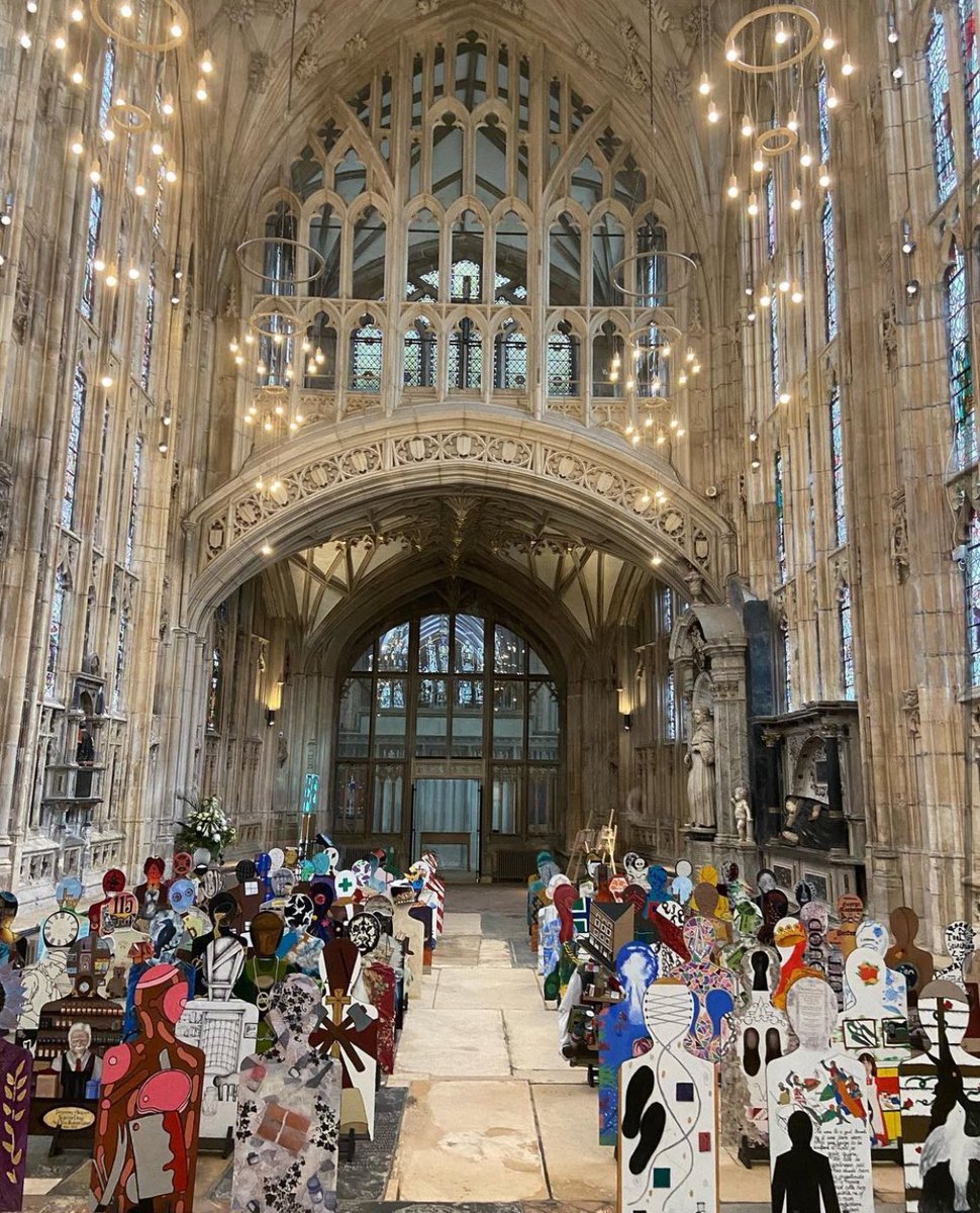 9 April - 24 April - We Are Gathered Here exhibition at Gloucester Cathedral. The figures were created by art students at Gloucestershire College. This is a celebration of the people who have shaped Gloucester. 

gloucestercathedral.org.uk/whats-on/we-ar…