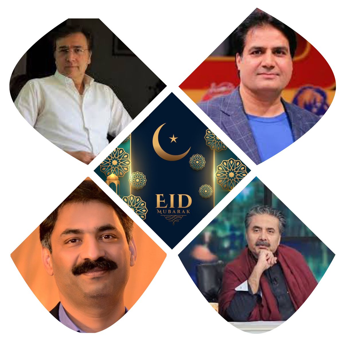 Dear @MoeedNj , @Ahmad_Noorani ‘@ARYSabirShakir @Aftab_Iqbal1 Eid mubarak to all of you. Thanks for speaking up for this nation and democracy. Thanks for your resilience and firm stance due to which you are forced to celebrate eid away from your loved ones. We 9 million…