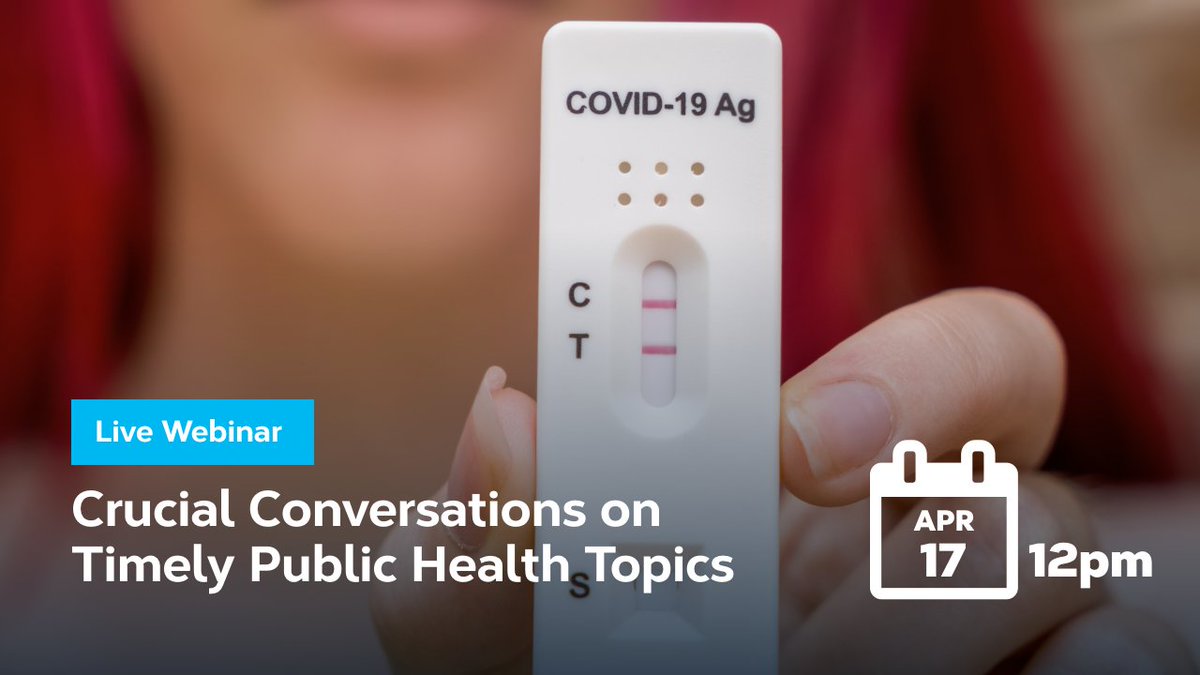 Join us on April 17 and gain essential updates on COVID-19 and measles outbreaks, and the latest guidelines and clinical intricacies surrounding COVID-19 prevention and therapeutics, including Paxlovid prescribing: ow.ly/J2qp50RcGYO