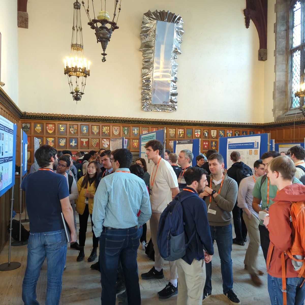 The second @satml_conf poster session is again very lively! It's the last session for day 2.