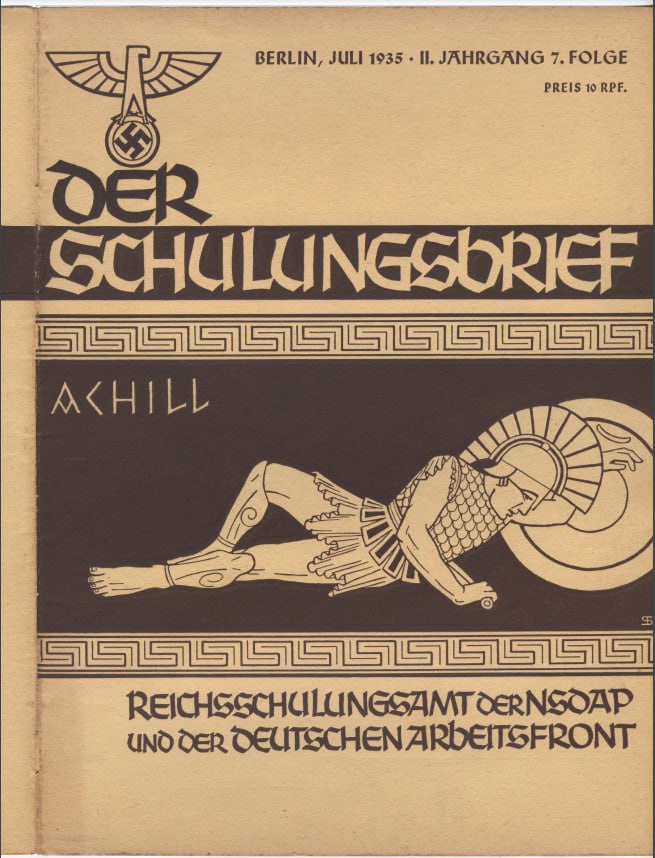 Bible as subversion: 'When the Germanic peoples succumbed to the world religion of Christianity, a world culture of a new kind took hold of the north from the south with southern PRIESTHOOD AND JEWISH IDEAS, there was a real danger for Nordic humanity' t.me/NSHeathenry/968