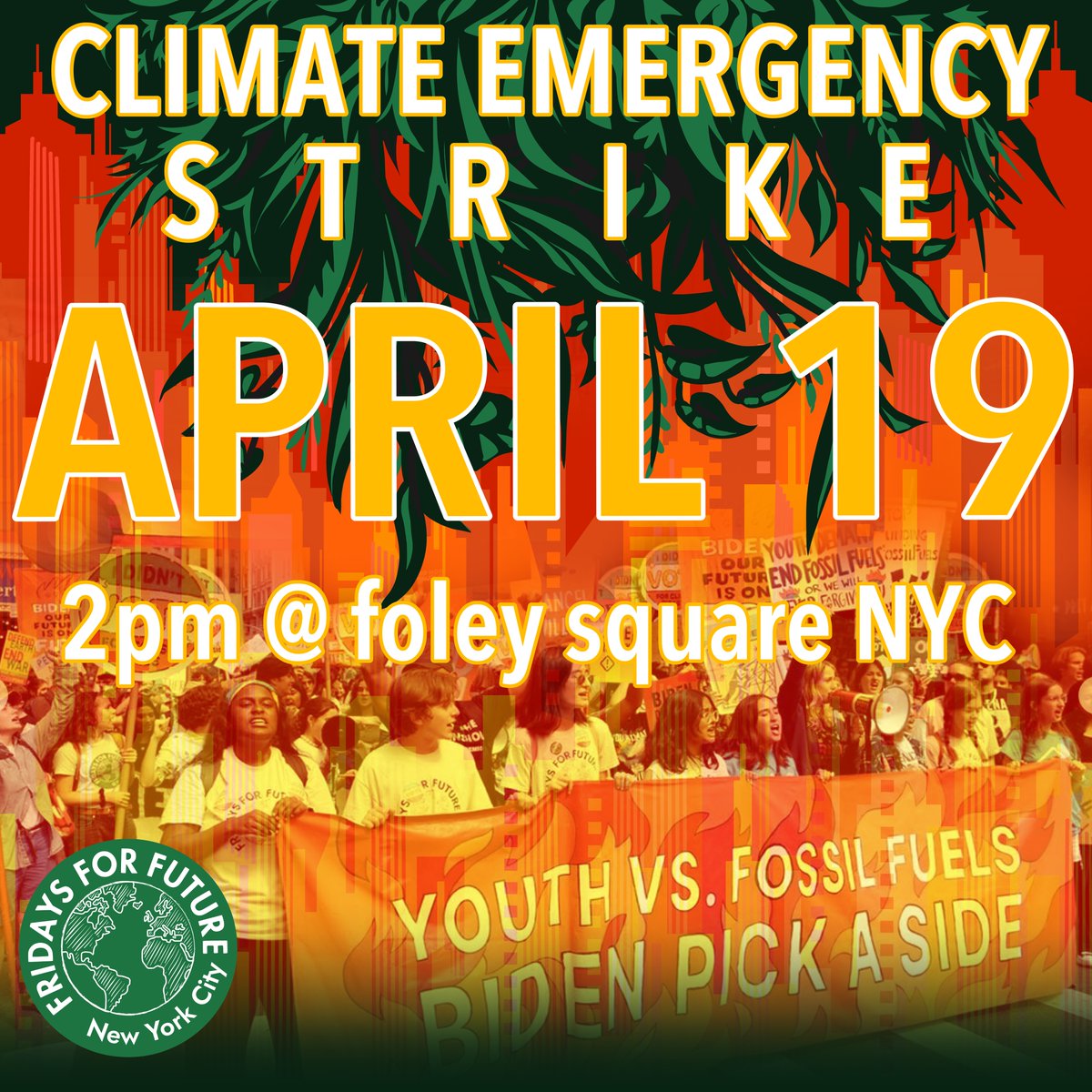 Want @POTUS to #EndFossilFuels? Us to. Join @FFF_NYC_ next Friday for the NYC climate emergency strike and demand an official #ClimateEmergency. RSVP Here: bit.ly/climatestrike2…