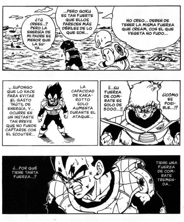 Cuando vi esta escena la primera vez, nunca entendí la explicación. Solo pense que Goku era más poderoso. Increíble lo listo que llega a ser Goku como artista marcial. Debe ser de los guerreros más increíbles que hay en DB.