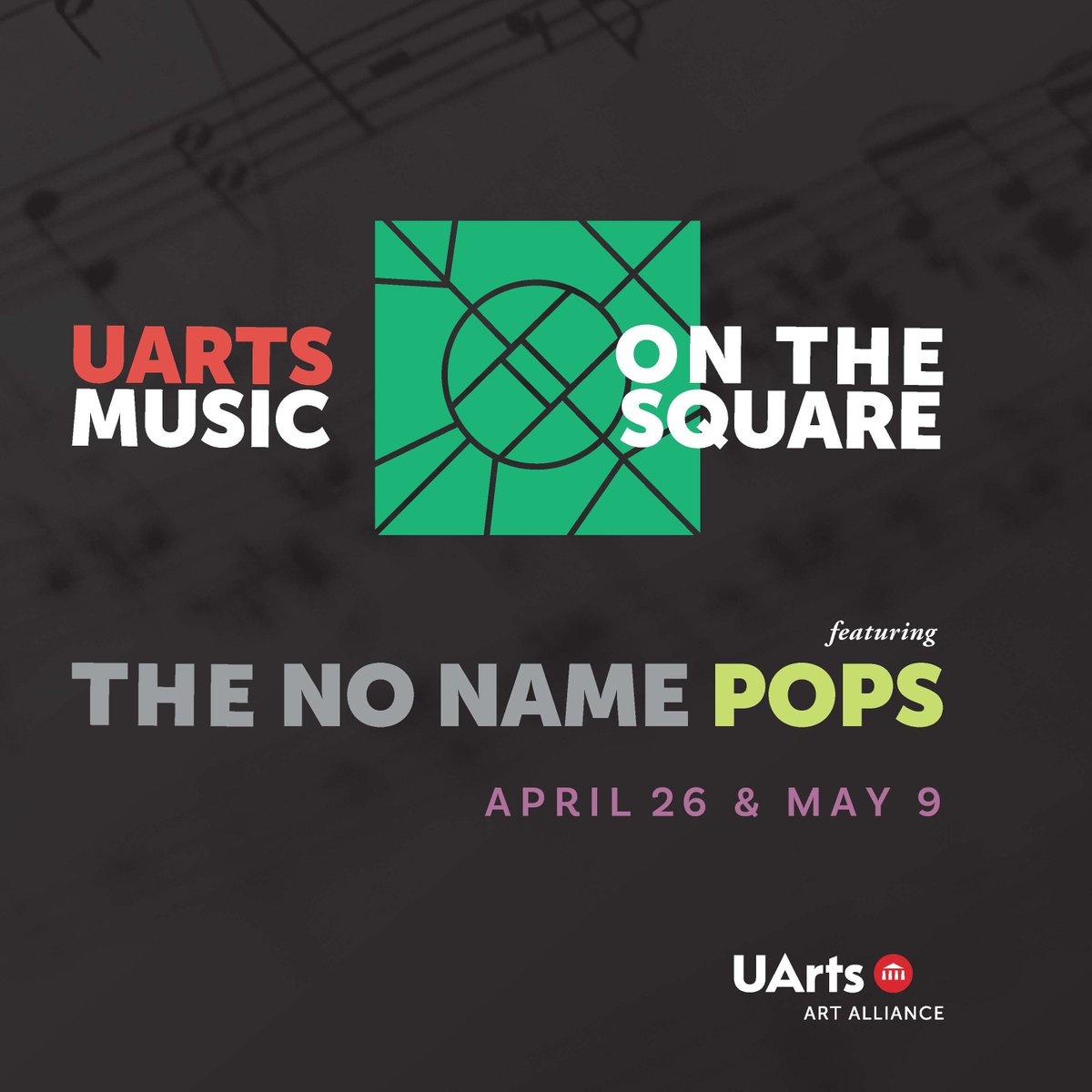 🎶 Exciting news! Join us for MUSIC ON THE SQUARE! 🎵 🎤 Paula Holloway & The No Name Pops: Apr 26, 6 p.m. 🎤 Eddie Bruce & The No Name Pops: May 9, 6 p.m. 🍷 Receptions to follow both shows! Don't miss this Spring Send Off! Visit uarts.edu/musiconthesqua… for details.
