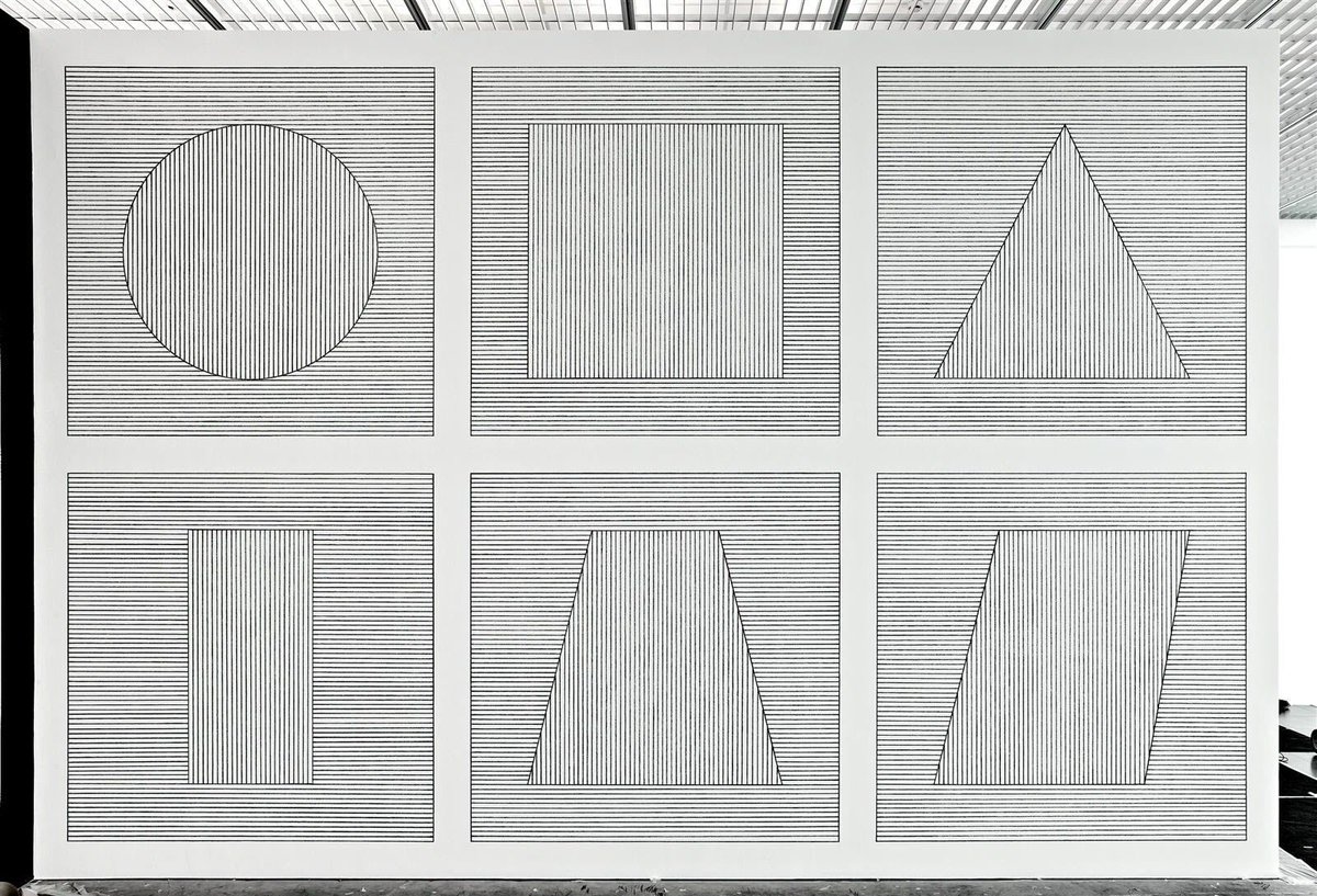 ‘Also, since art is a vehicle for the transmission of ideas through form, the reproduction of the form only reinforces the concept. It is the idea that is being reproduced. Anyone who understands the work of art owns it’

‘Wall drawings’ Sol LeWitt

Gn 🌙