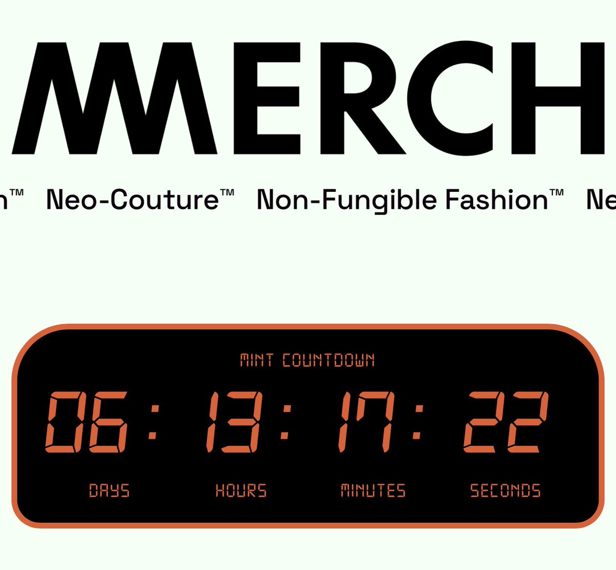 mmerch's tweet photo. ⏱️countdown to MINT has begun⏱️

🔔get notified at:
https://t.co/9JumLVnuH3 https://t.co/B57vDHySXV