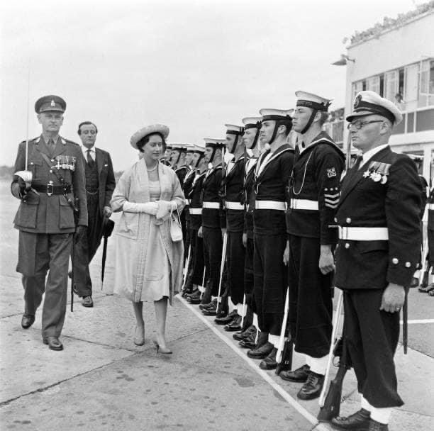 Photos from the archive, taken in 1959 on the occasion of the late HRH Princess Margaret visiting Jersey. @victoriacollege @VCJLibrary