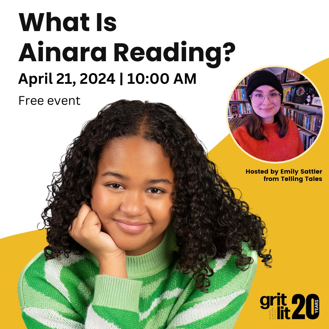 We're excited to be co-hosting two events at @gritlitfestival this year! Our own @emilycaitreads will be moderating this panel with Ainara on Sunday, April 21st from 10-11 AM at the festival. Link in bio! #literaryfestival #hamont #freeevent #festival #bookstagram #books #reader
