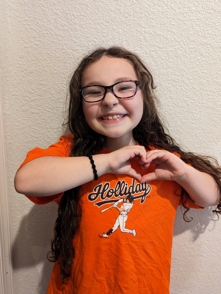 tarable_one's tweet photo. Paityn is excited for @J_Holliday7 to move up to the MLB. Good luck #7! https://t.co/8AiLjiBUql