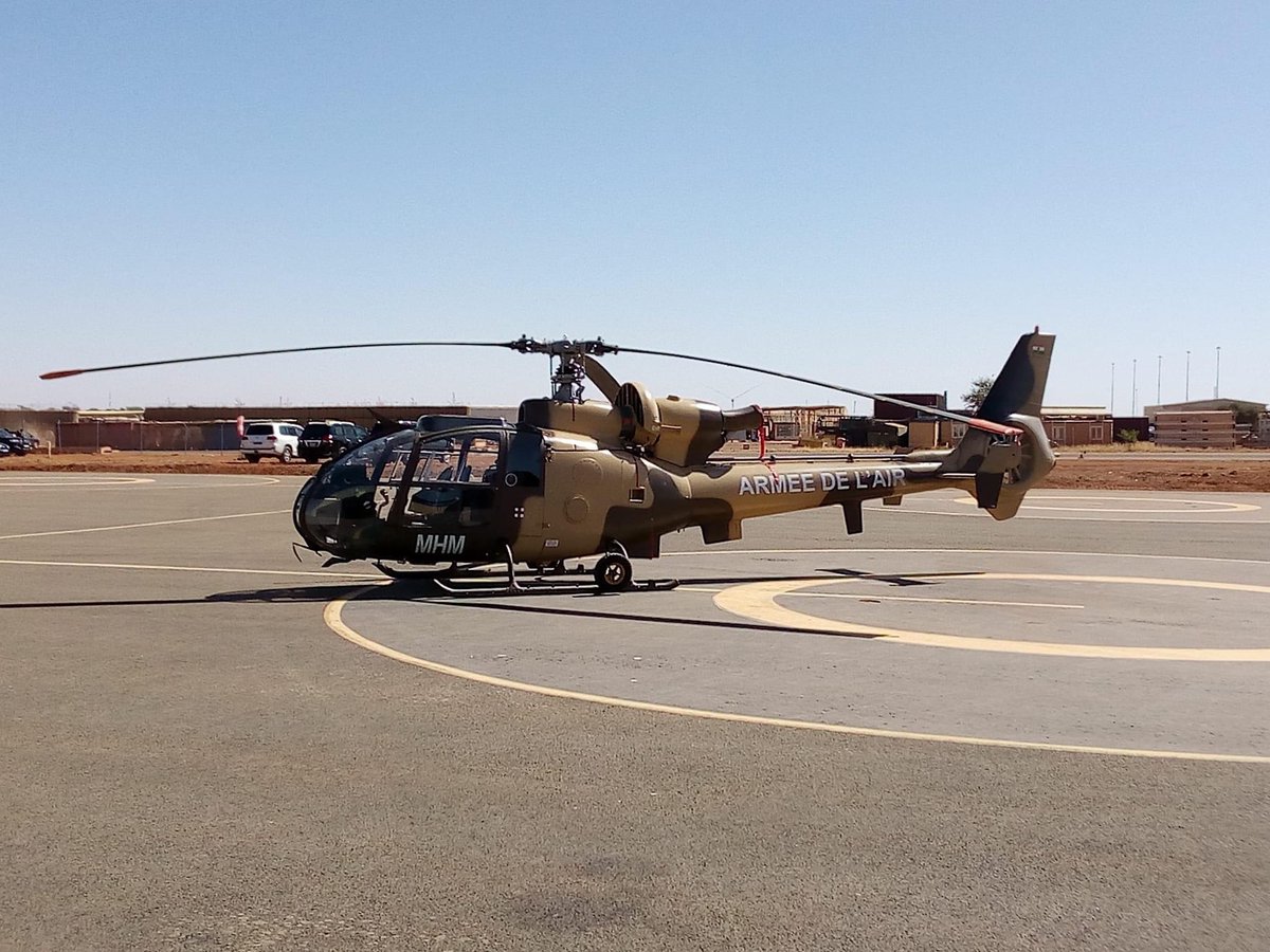 #Niger🇳🇪 - Soldiers were killed and wounded in an #IED ambush against a patrol in the Tin Gara area this week. A 🇳🇪Air Force 'Gazelle SA 342L' helicopter was used to evacuate an injured soldier. Niger has a total of 5 helicopters of this type, France had donated two in 2022.