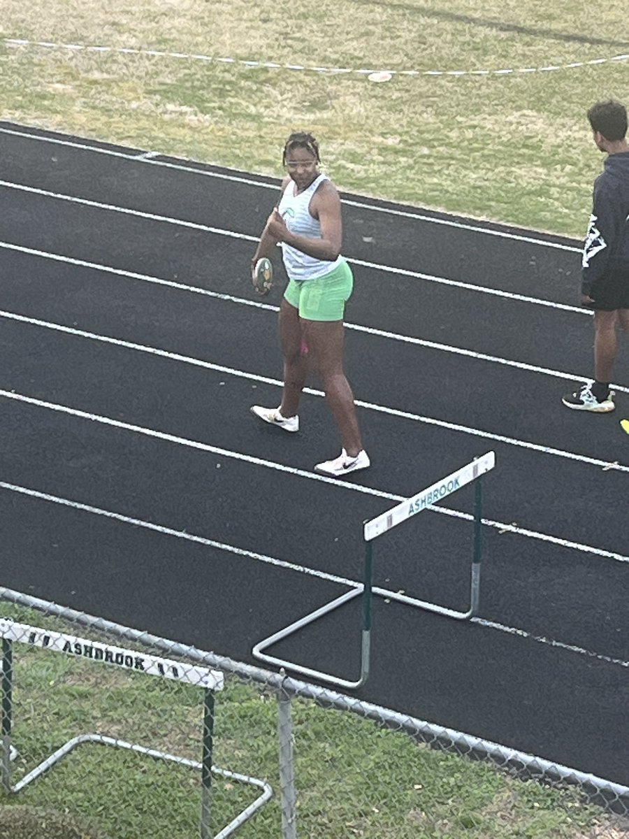 Congratulations to Camryn Massey as she has set a new Ashbrook HS record, @GastonSchools record, & @NCHSAA record for girls discus with an unofficial throw of 180 feet & 2 inches today at the County Meet! #UnbelievableThrow