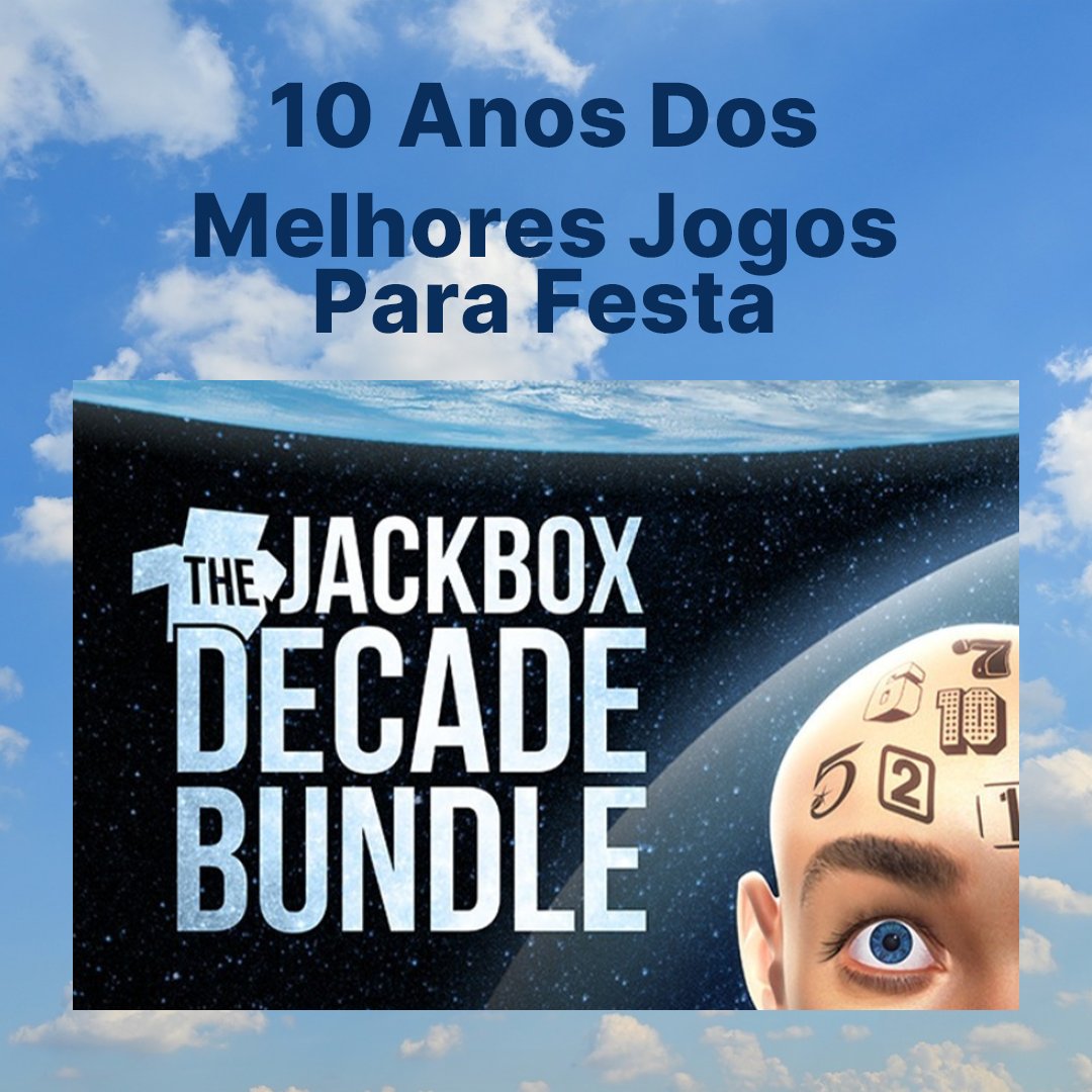 Eu queria que tudo fosse entregue em pacotes de 10 anos, igual ao Jackbox Decade Bundle. 😔

#JackboxGames #DecadeBundle #PartyGames #GamePack