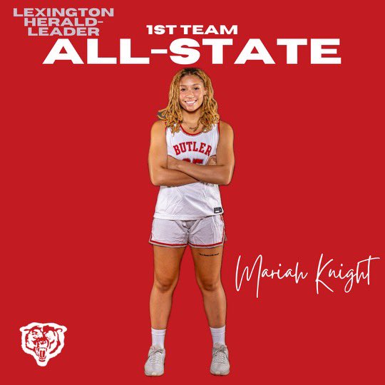 1st Team All-State!🥇🔥 
CONGRATULATIONS Mariah Knight!🗣️🐻