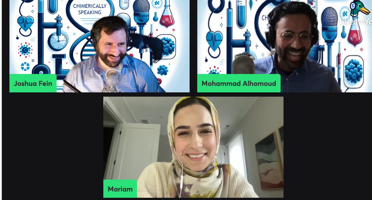 We had a *wonderful* time speaking with @mariamtn89 about the wealth of inspiring #bmtsm allo data from #Tandem24 + treating #TP53mut dz. Next episode, coming soon to your favorite podcast app... Subscribe to never miss an episode! podcasts.apple.com/us/podcast/chi… open.spotify.com/show/1US8kq4xe…