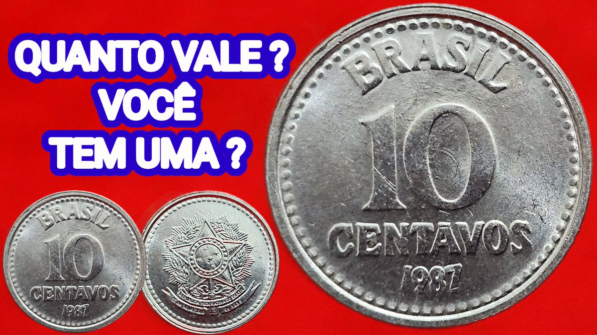 Colmoedacedula's tweet photo. MOEDA DE 10 CENTAVOS 1987 - VALOR 2024
https://t.co/y5m6pYTxA2 https://t.co/zS87UrKoV4