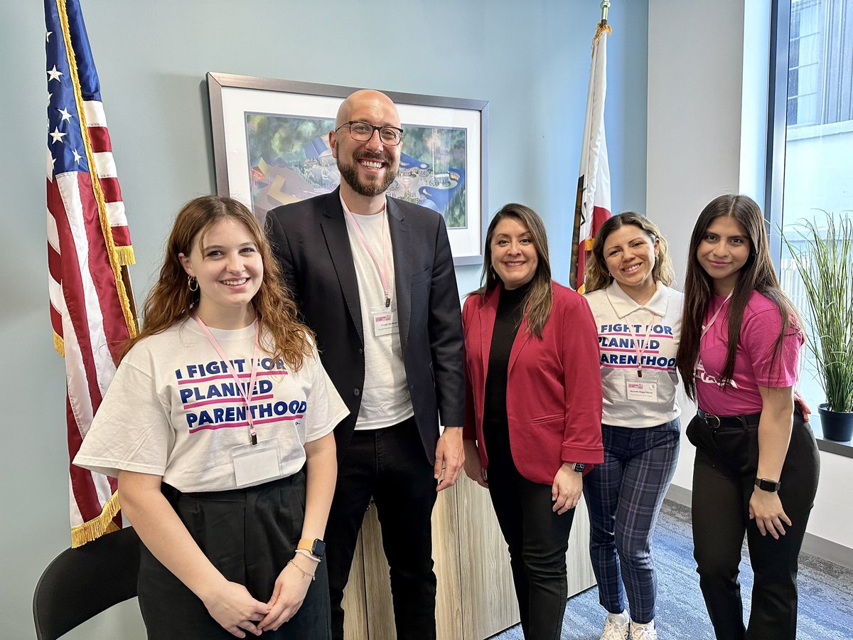 I am always proud to stand with Planned Parenthood! Thank you @PPLosAngeles for your advocacy and fight for reproductive justice!