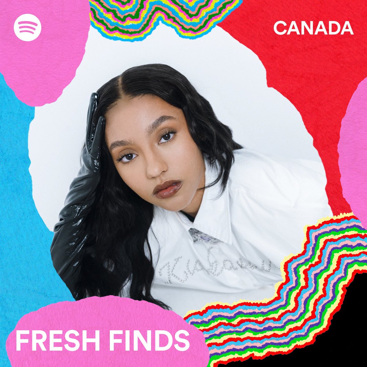 Much love to Spotify for making me the cover girl for this playlist and adding my song ‘Certainty Of Life’ 🥰🤍