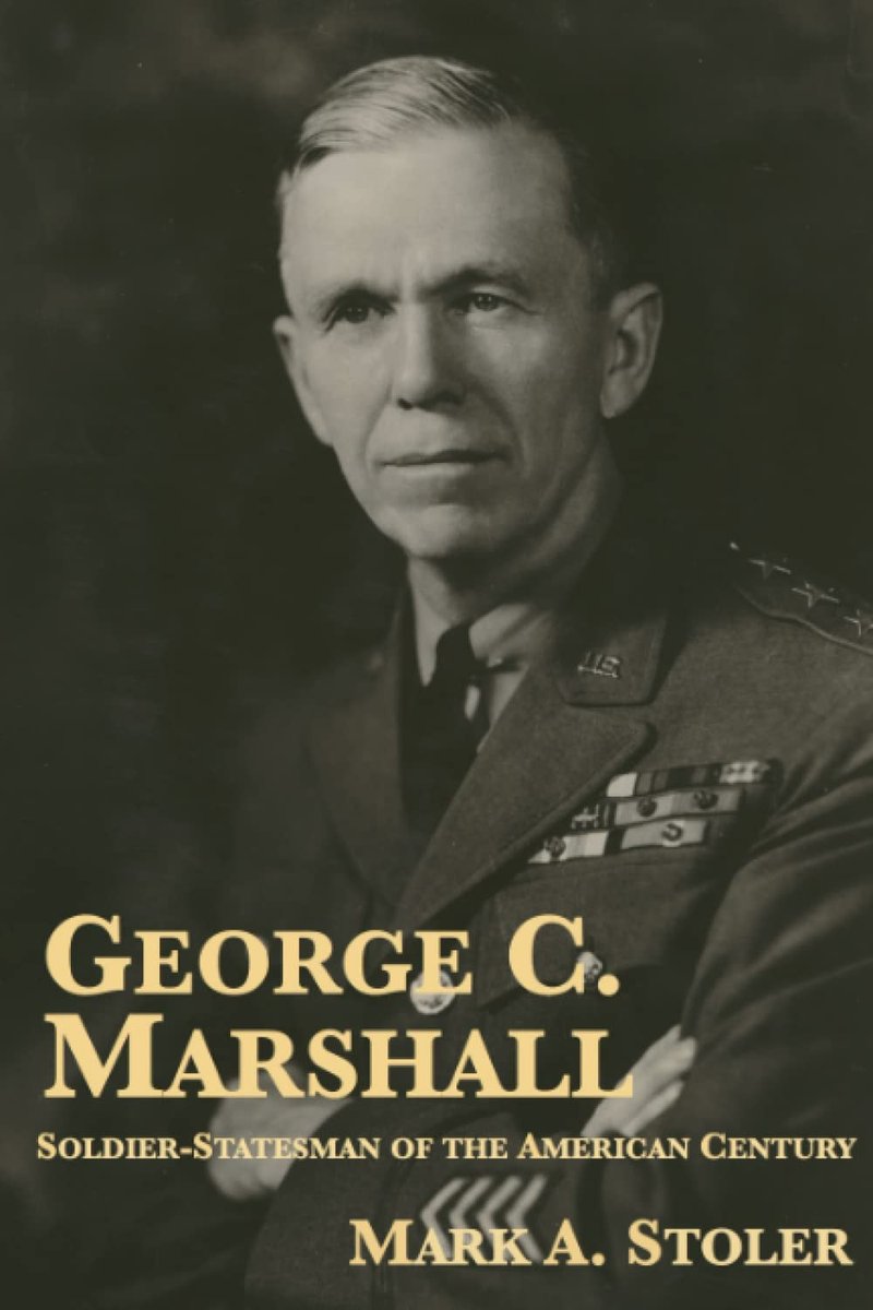 Have you been reading up on the man Winston Churchill once called the 'organizer of victory' in WWII? Follow along with April's #usar_cgbookclub pick: 📖 George C. Marshall: Soldier-Statesman of the American Century by Mark A. Stoler 📖