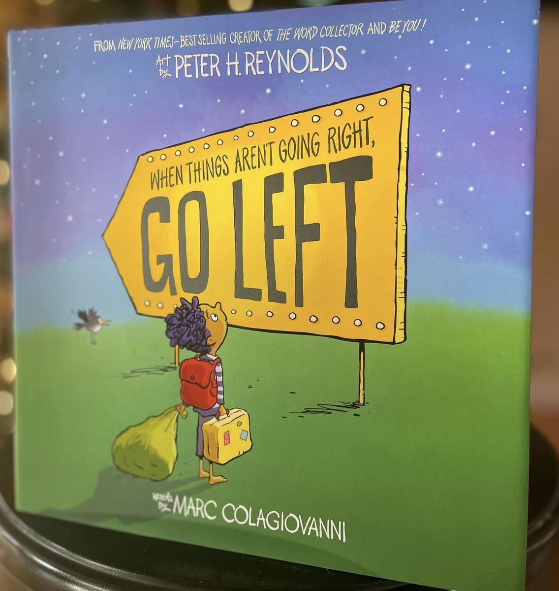 I’m excited to share that Go Left has become a hugely popular graduation gift! Keep it in mind for the graduate in your life! @peterhreynolds @HollyMMcGhee @LovethePippins @Scholastic