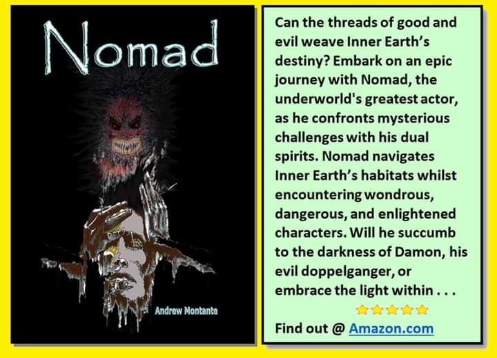 @CreatureAuthor Read the great new Fantasy Novel Nomad. 📘Thank you and please offer a review! Amazon.com/dp/B0CT942VBJ